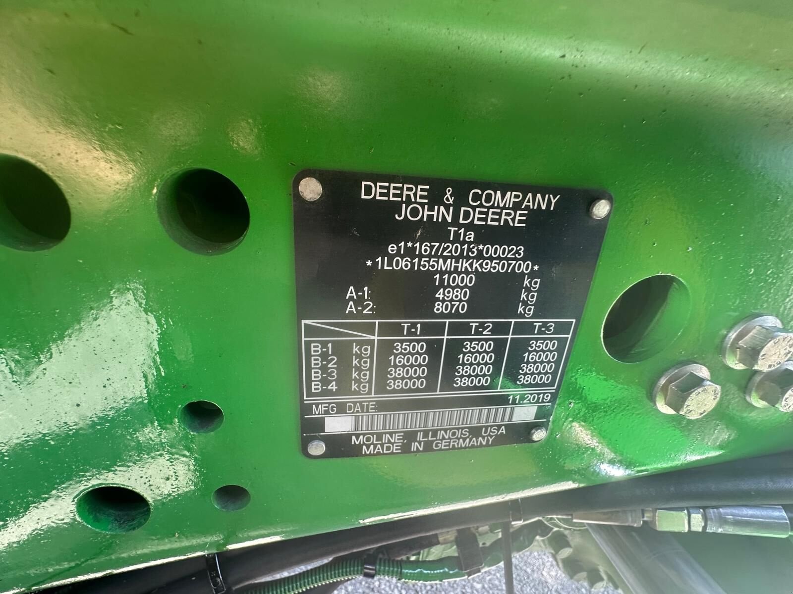 Traktor du type John Deere 6155M, Gebrauchtmaschine en Kirchdorf (Photo 24)