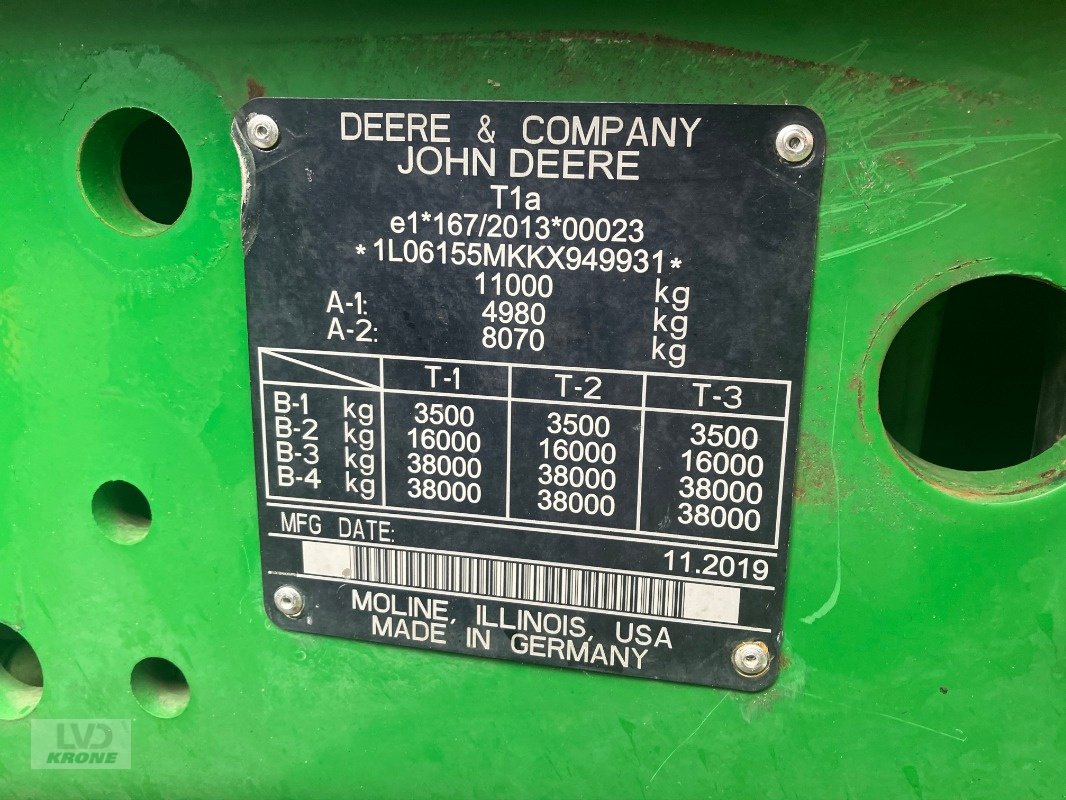 Traktor tip John Deere 6155M, Gebrauchtmaschine in Spelle (Poză 9)