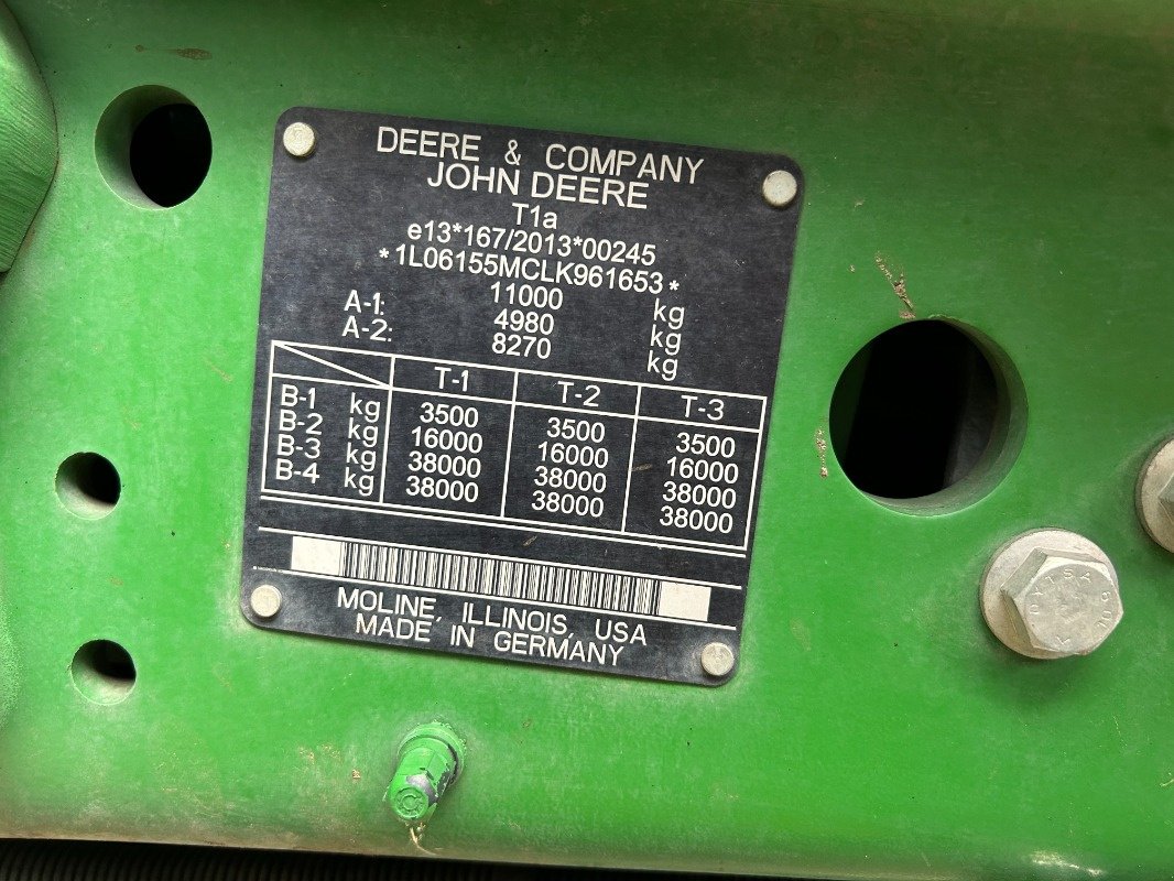 Traktor типа John Deere 6155M, Gebrauchtmaschine в Sittensen (Фотография 20)