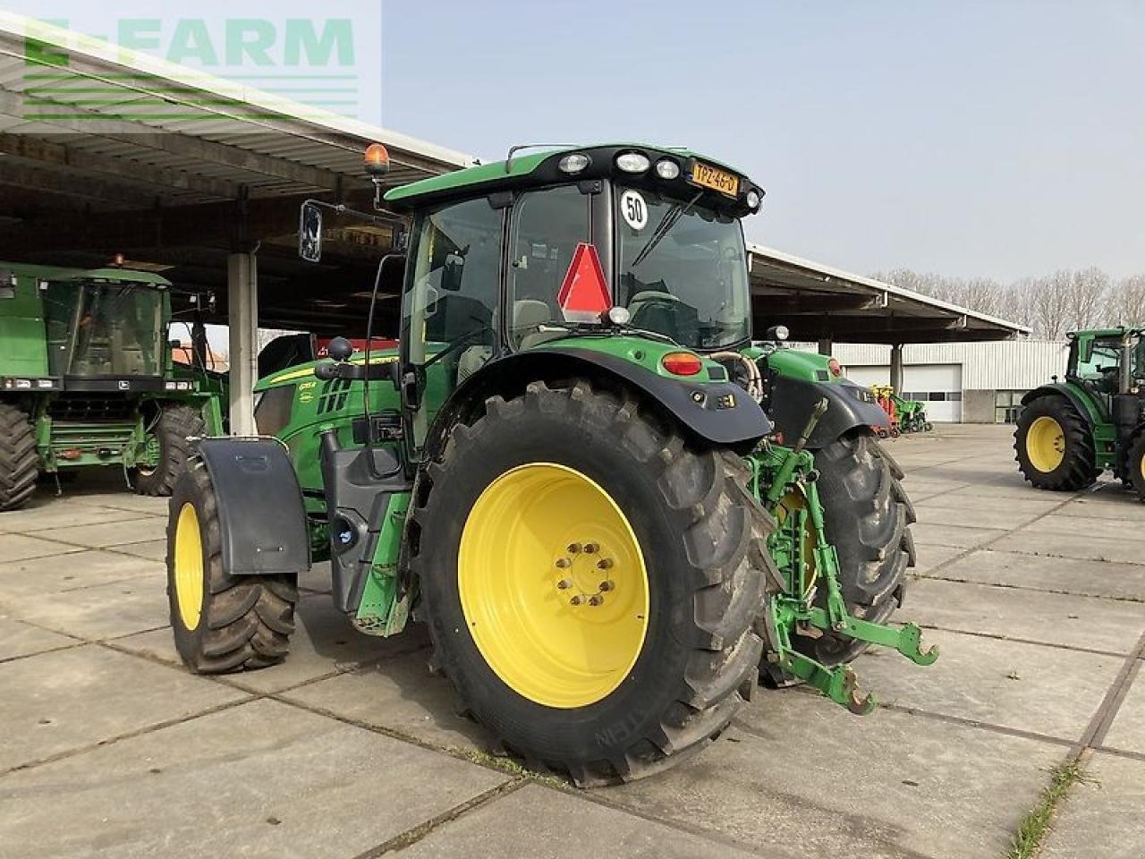 Traktor типа John Deere 6155r #59803, Gebrauchtmaschine в STEENBERGEN (Фотография 7)