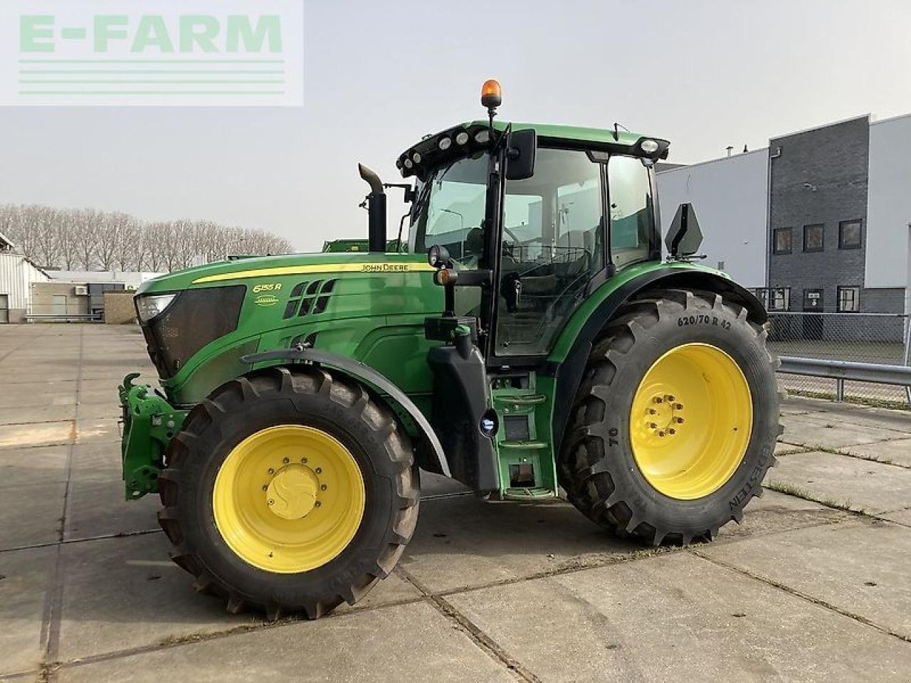 Traktor типа John Deere 6155r #59803, Gebrauchtmaschine в STEENBERGEN (Фотография 8)