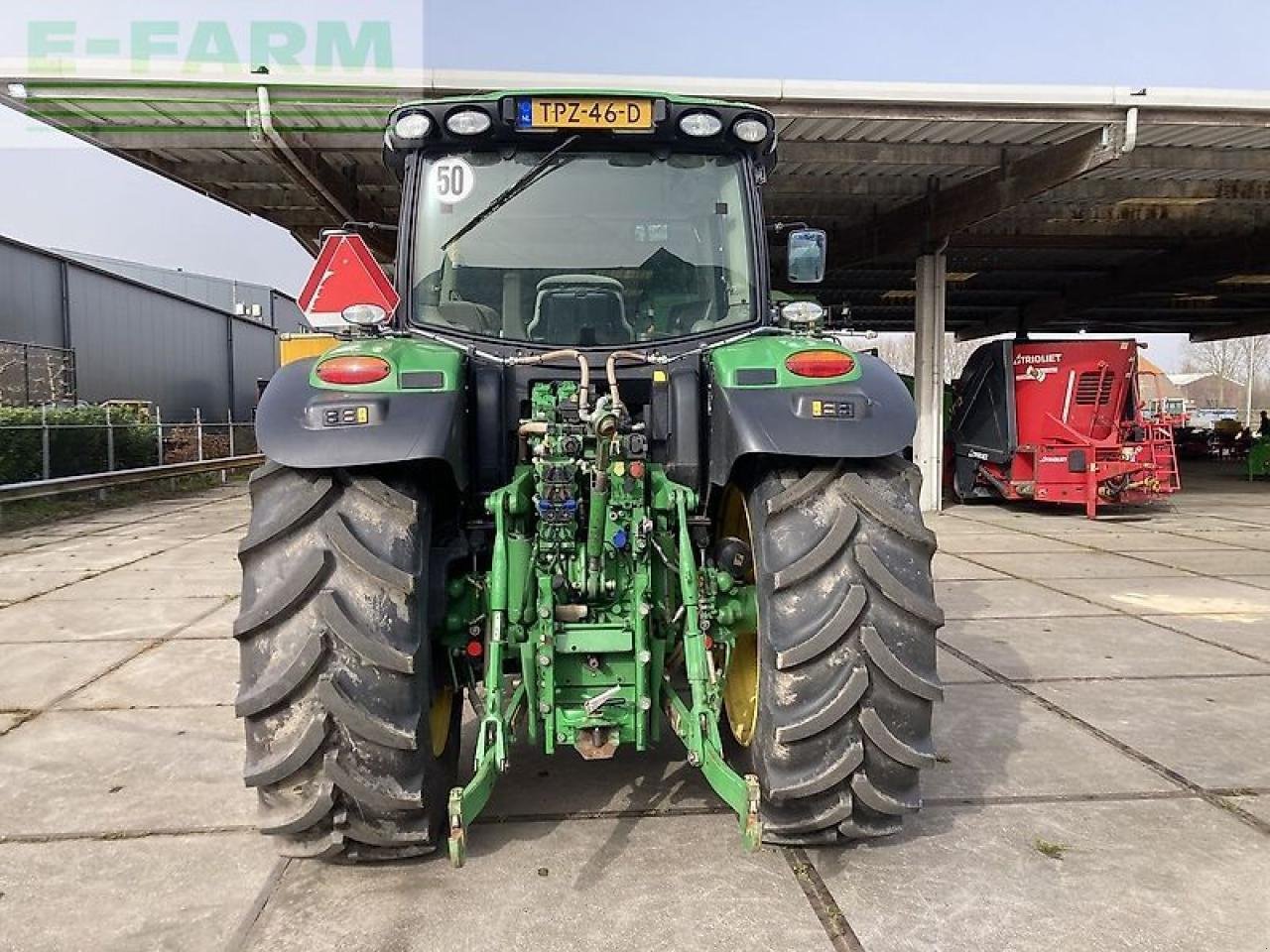 Traktor типа John Deere 6155r #59803, Gebrauchtmaschine в STEENBERGEN (Фотография 10)