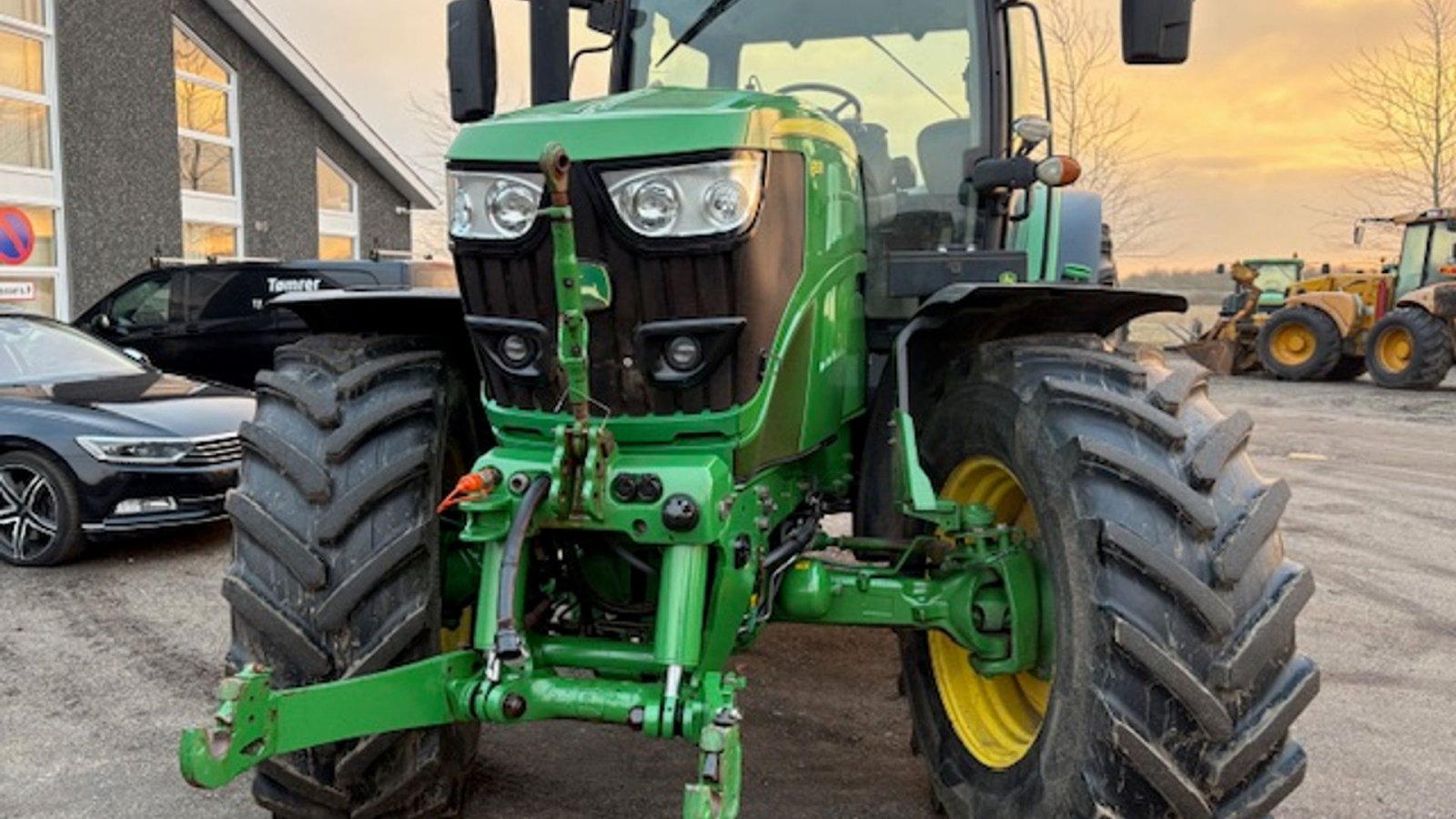 Traktor типа John Deere 6155R AUTOPOWER, AUTOTRACREADY, FRONTLIFT, Gebrauchtmaschine в Dronninglund (Фотография 5)