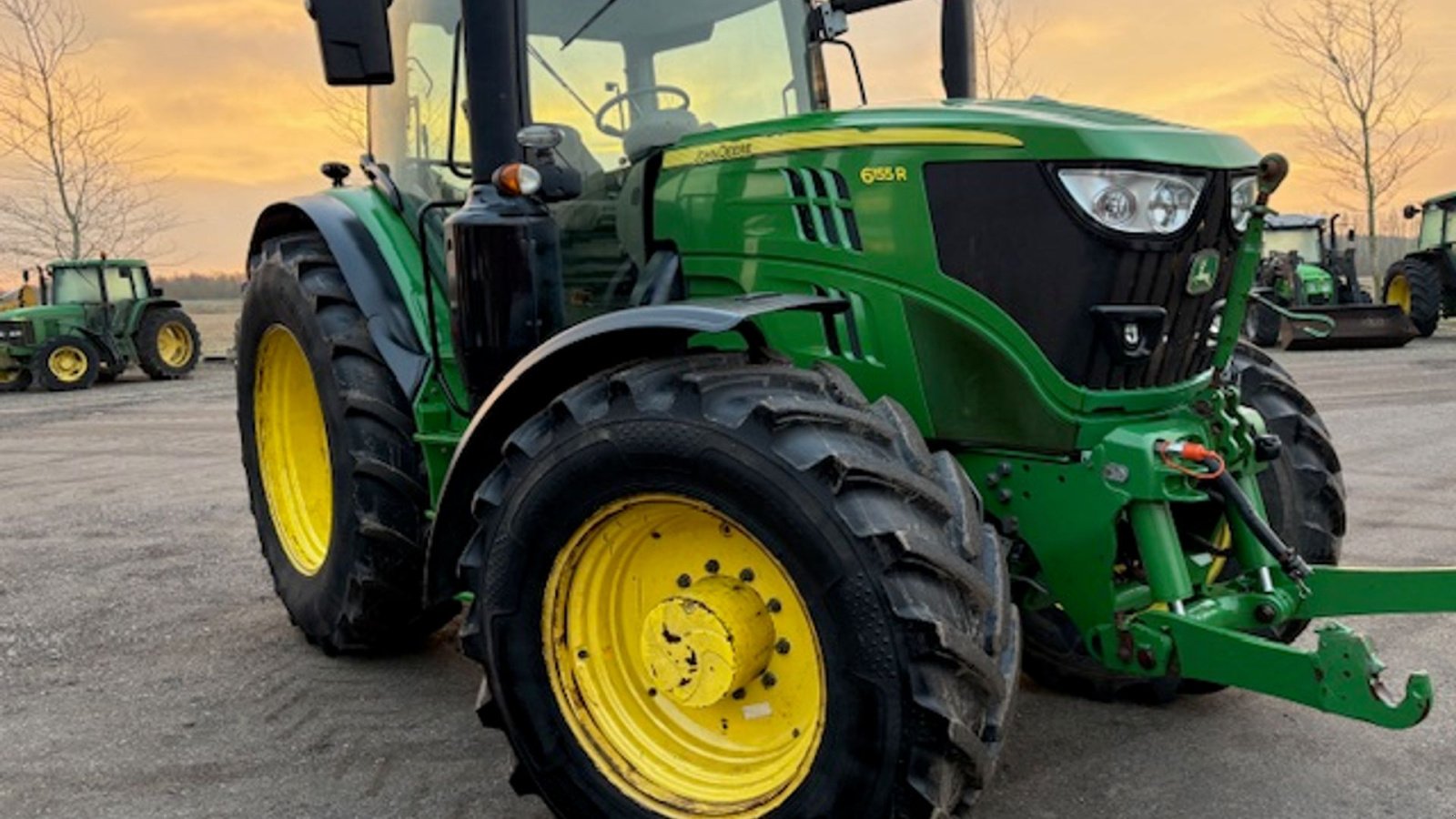 Traktor типа John Deere 6155R AUTOPOWER, AUTOTRACREADY, FRONTLIFT, Gebrauchtmaschine в Dronninglund (Фотография 7)