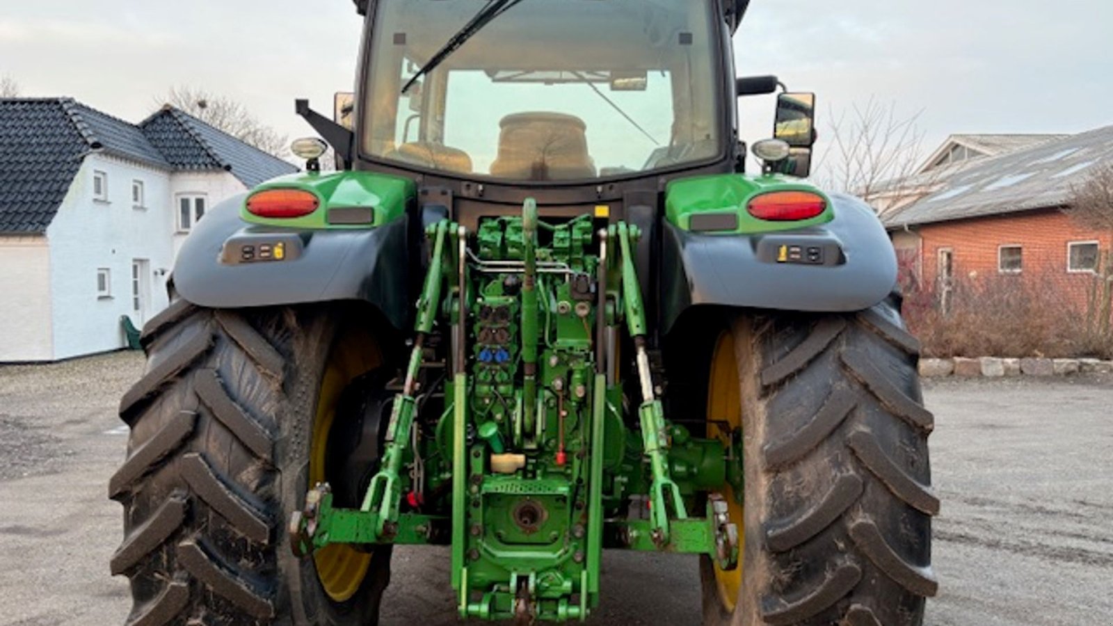 Traktor of the type John Deere 6155R AUTOPOWER, AUTOTRACREADY, FRONTLIFT, Gebrauchtmaschine in Dronninglund (Picture 11)