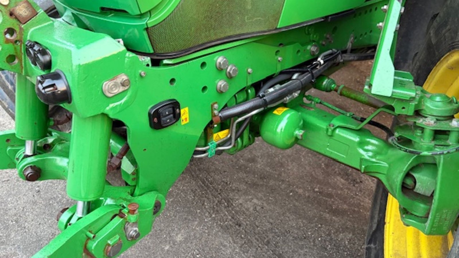 Traktor of the type John Deere 6155R AUTOPOWER, AUTOTRACREADY, FRONTLIFT, Gebrauchtmaschine in Dronninglund (Picture 4)