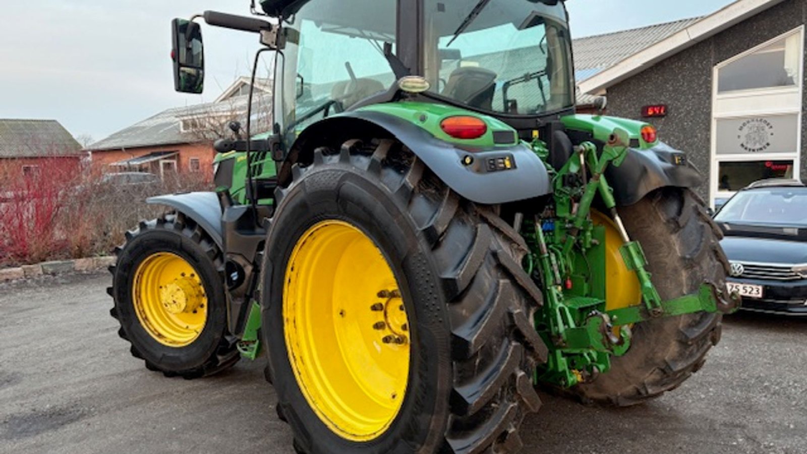 Traktor of the type John Deere 6155R AUTOPOWER, AUTOTRACREADY, FRONTLIFT, Gebrauchtmaschine in Dronninglund (Picture 14)