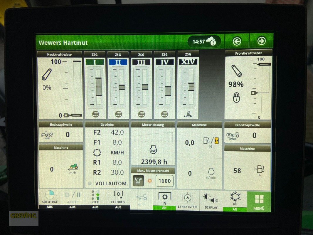 Traktor от тип John Deere 6155R *Kundenauftrag*, Gebrauchtmaschine в Ahaus (Снимка 14)