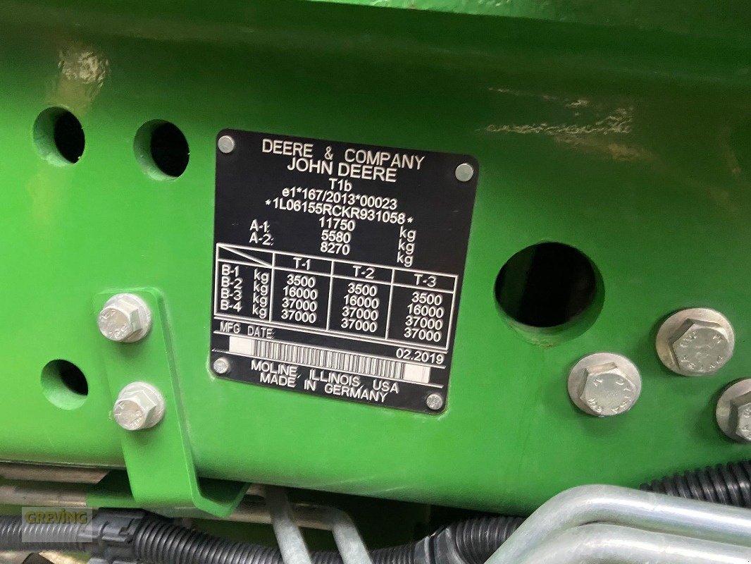 Traktor от тип John Deere 6155R *Kundenauftrag*, Gebrauchtmaschine в Ahaus (Снимка 15)