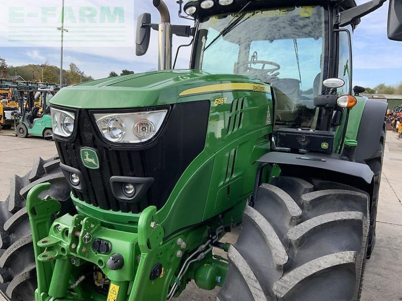 Traktor типа John Deere 6155r premium edition tractor (st24649), Gebrauchtmaschine в SHAFTESBURY (Фотография 12)