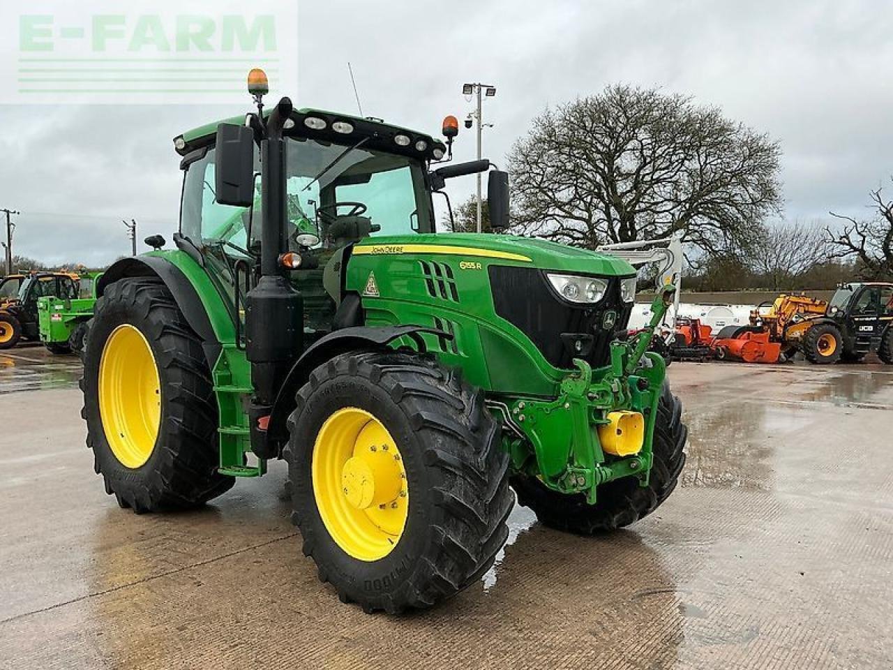 Traktor Türe ait John Deere 6155r premium edition tractor (st25726), Gebrauchtmaschine içinde SHAFTESBURY (resim 2)