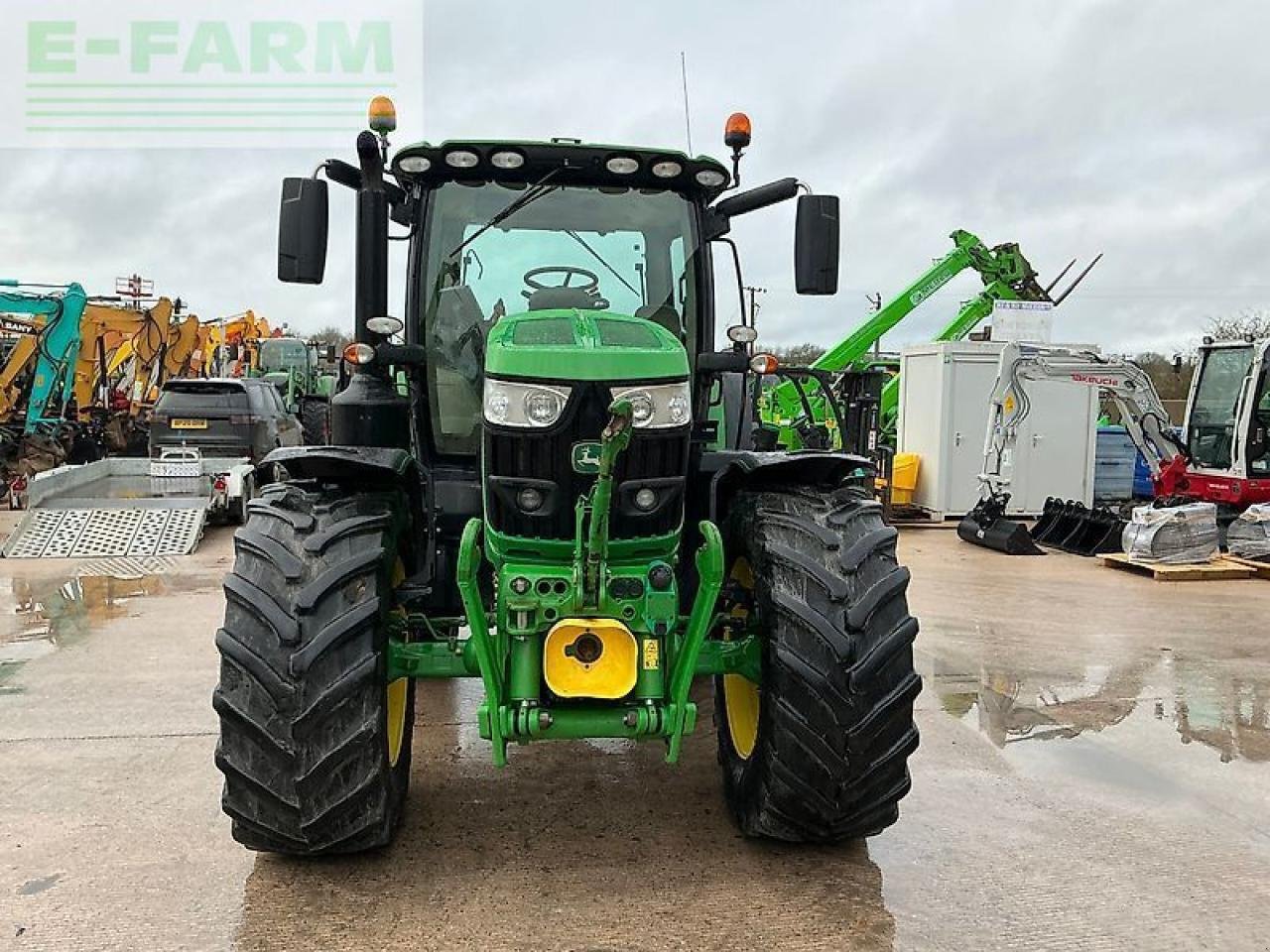 Traktor Türe ait John Deere 6155r premium edition tractor (st25726), Gebrauchtmaschine içinde SHAFTESBURY (resim 3)
