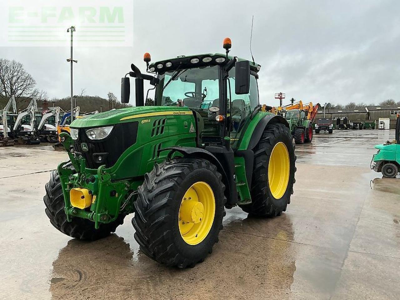 Traktor Türe ait John Deere 6155r premium edition tractor (st25726), Gebrauchtmaschine içinde SHAFTESBURY (resim 4)