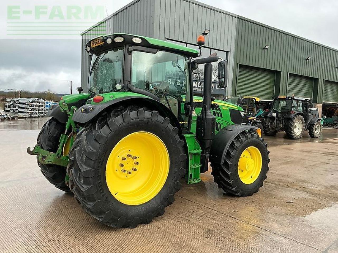 Traktor Türe ait John Deere 6155r premium edition tractor (st25726), Gebrauchtmaschine içinde SHAFTESBURY (resim 8)