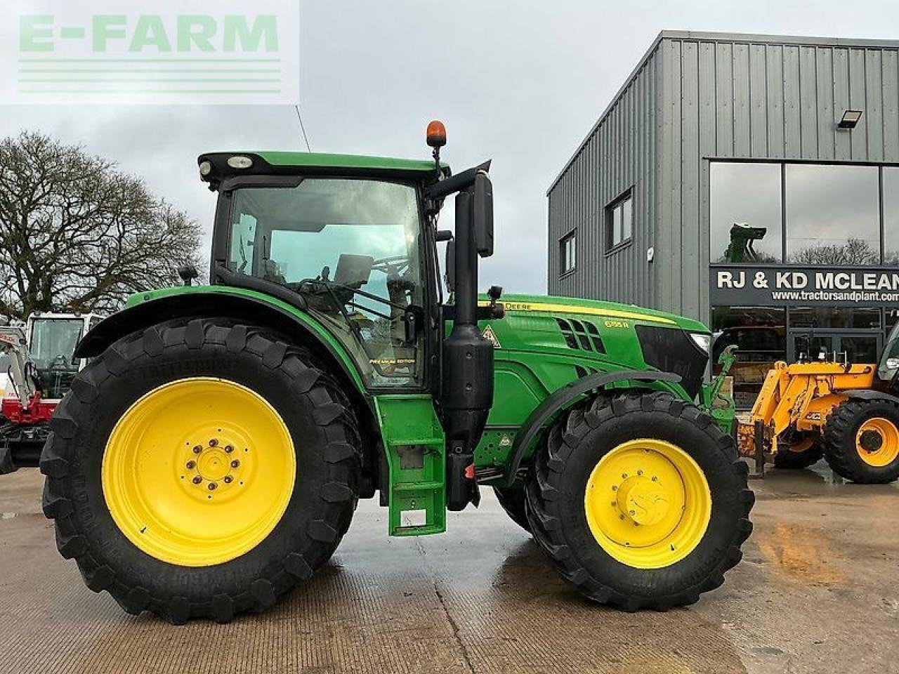 Traktor Türe ait John Deere 6155r premium edition tractor (st25726), Gebrauchtmaschine içinde SHAFTESBURY (resim 10)