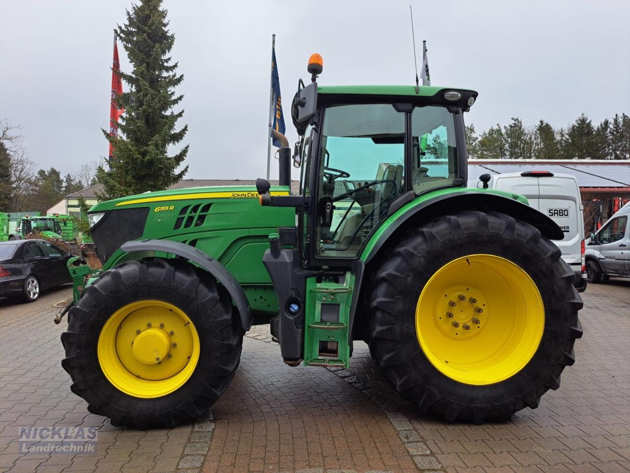 Traktor типа John Deere 6155R Premium ExpertCheck, Gebrauchtmaschine в Schirradorf (Фотография 4)