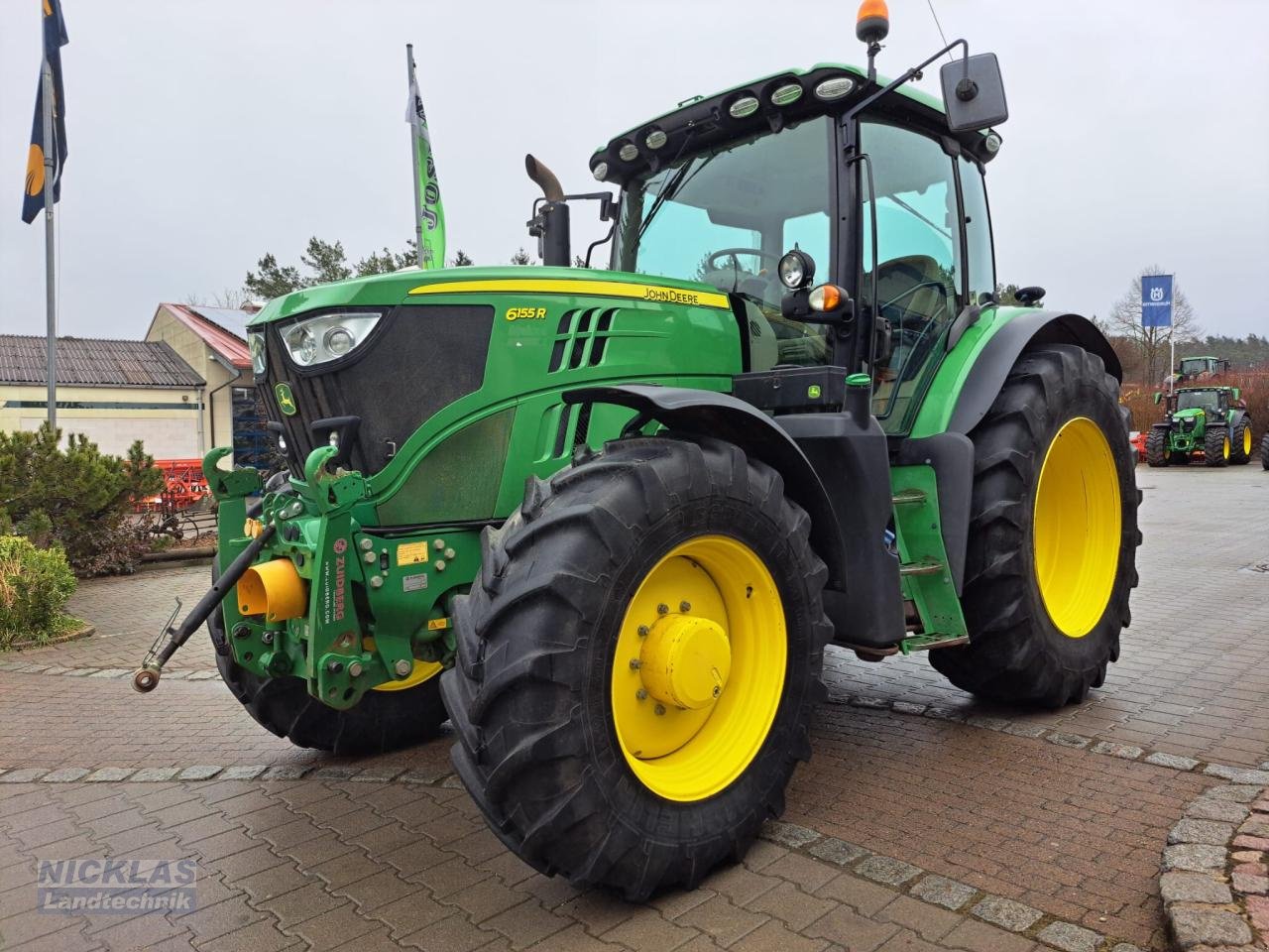 Traktor типа John Deere 6155R Premium ExpertCheck, Gebrauchtmaschine в Schirradorf (Фотография 5)