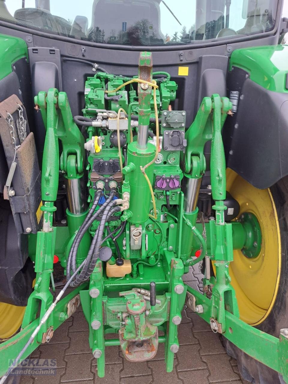 Traktor типа John Deere 6155R Premium ExpertCheck, Gebrauchtmaschine в Schirradorf (Фотография 7)