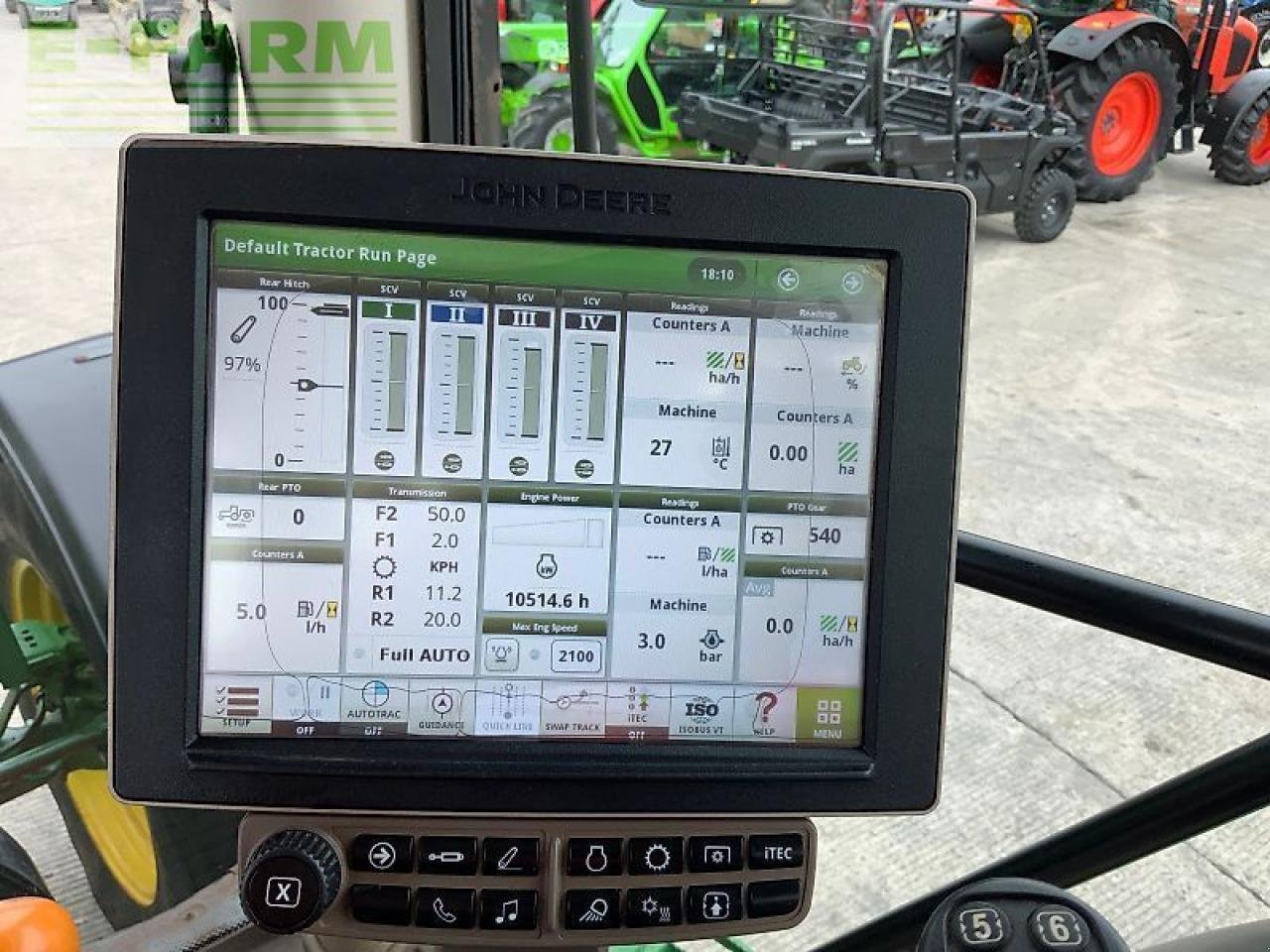 Traktor типа John Deere 6155r tractor (st24081), Gebrauchtmaschine в SHAFTESBURY (Фотография 18)