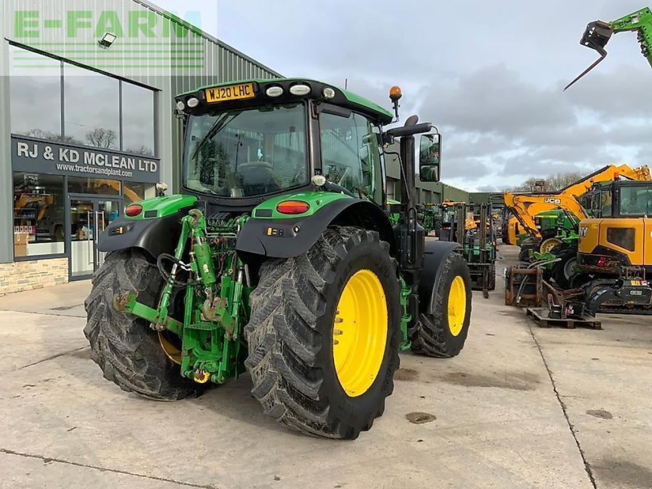 Traktor типа John Deere 6155r tractor (st25777), Gebrauchtmaschine в SHAFTESBURY (Фотография 9)