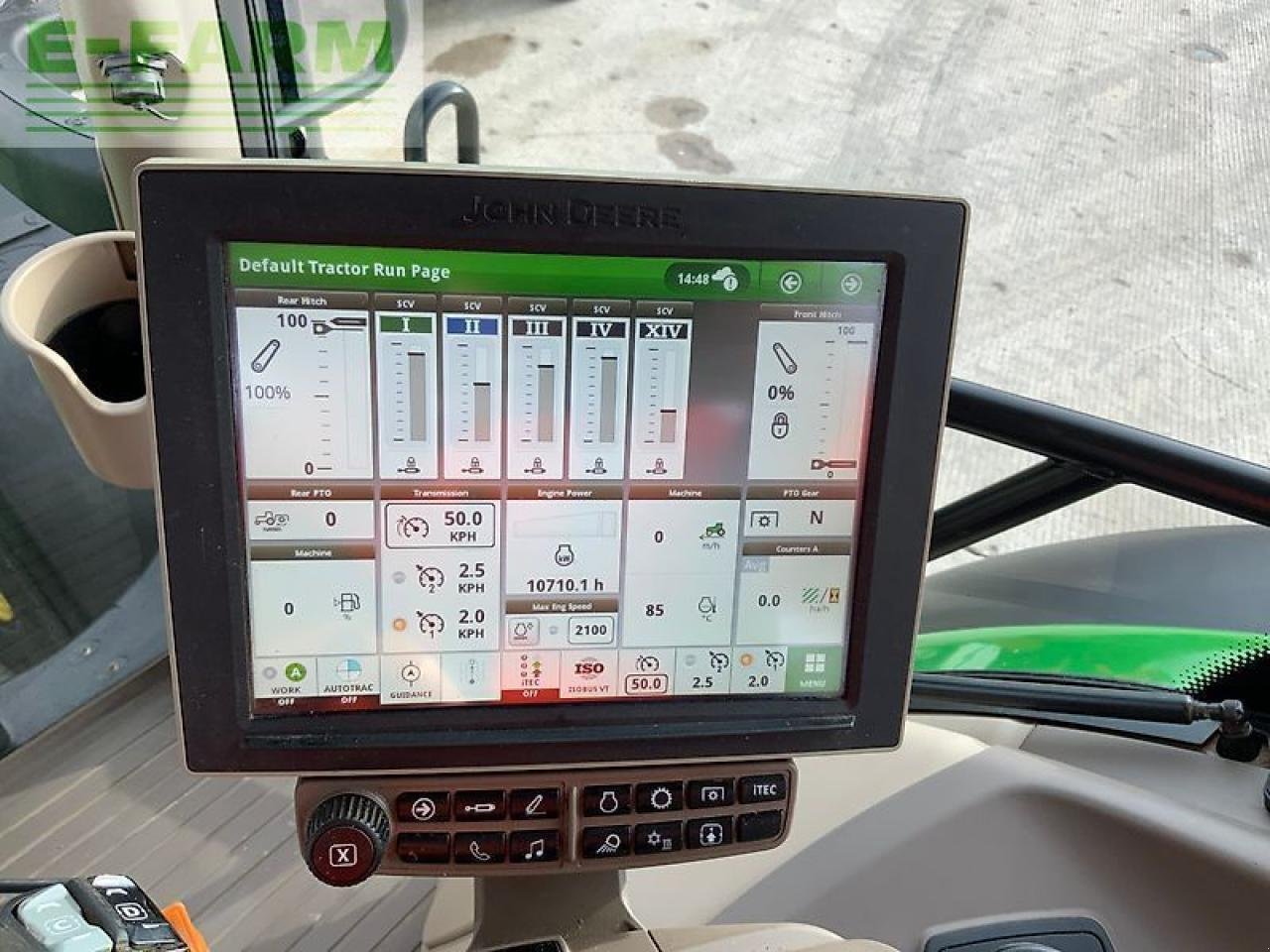 Traktor типа John Deere 6155r tractor (st25777), Gebrauchtmaschine в SHAFTESBURY (Фотография 20)