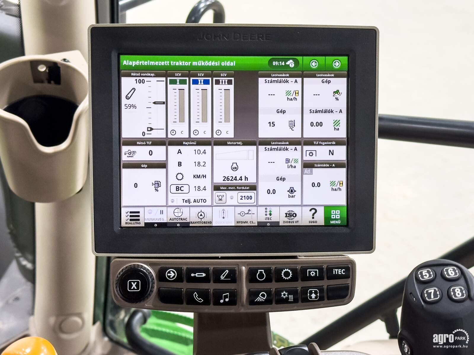 Traktor a típus John Deere 6155R, Gebrauchtmaschine ekkor: Csengele (Kép 18)