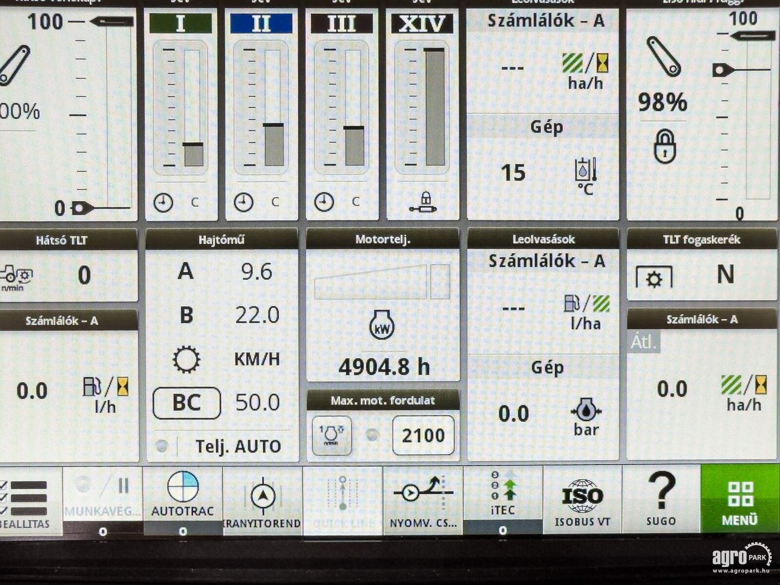 Traktor типа John Deere 6155R, Gebrauchtmaschine в Csengele (Фотография 10)