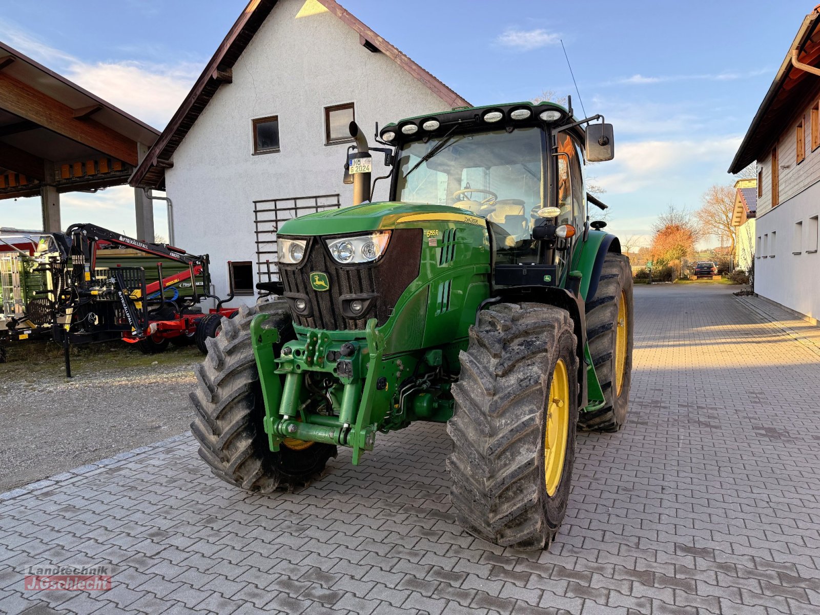 Traktor van het type John Deere 6155R, Gebrauchtmaschine in Mühldorf (Foto 5)