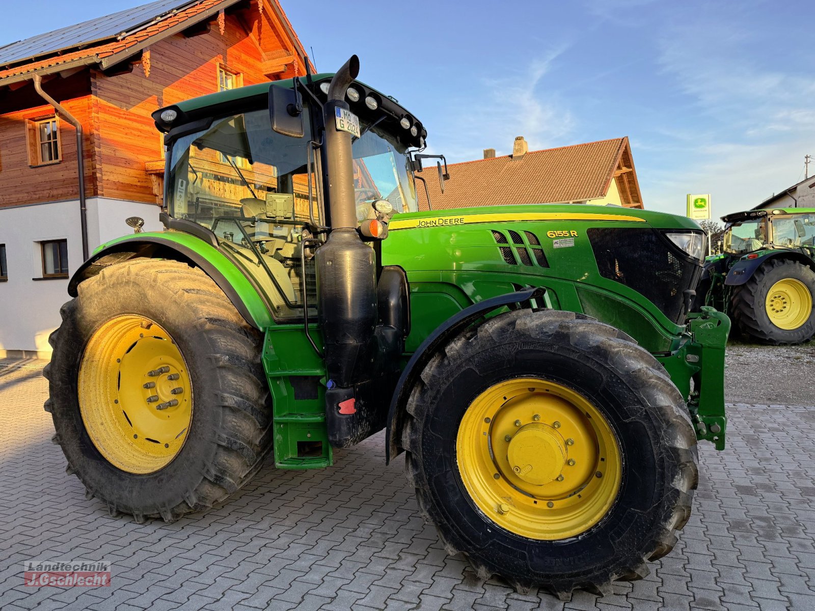 Traktor van het type John Deere 6155R, Gebrauchtmaschine in Mühldorf (Foto 8)