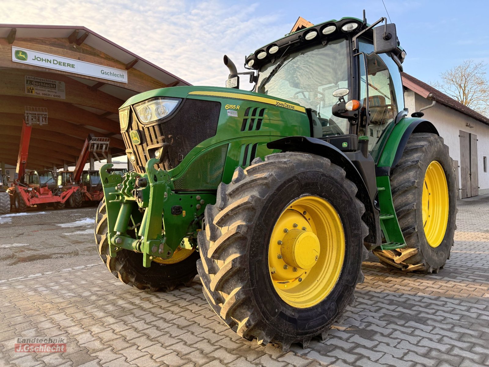 Traktor za tip John Deere 6155R, Gebrauchtmaschine u Mühldorf (Slika 1)