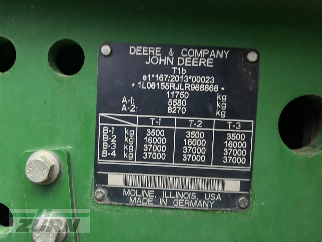 Traktor of the type John Deere 6155R, Gebrauchtmaschine in Kanzach (Picture 30)