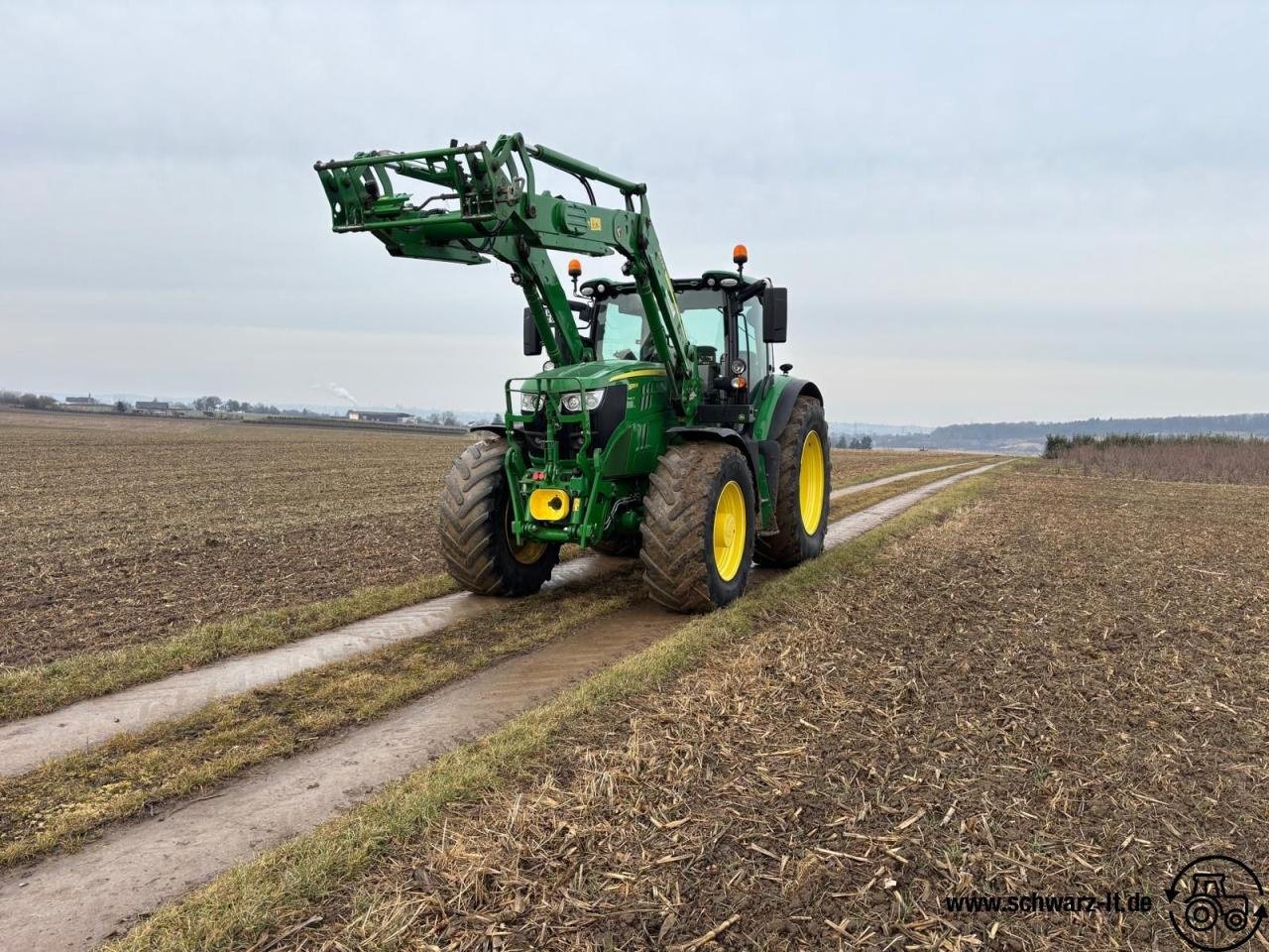 Traktor типа John Deere 6155R, Gebrauchtmaschine в Aspach (Фотография 2)