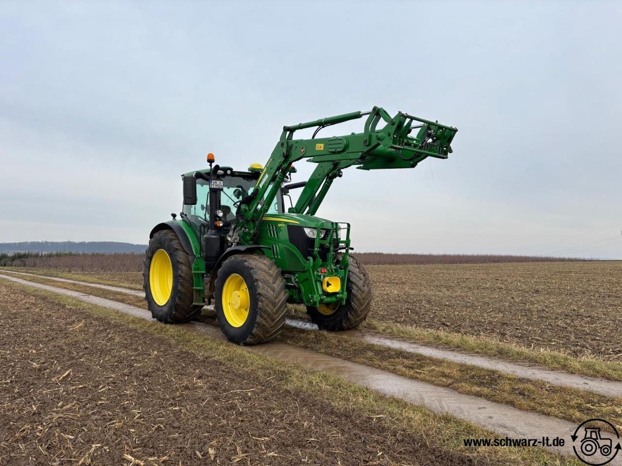 Traktor типа John Deere 6155R, Gebrauchtmaschine в Aspach (Фотография 3)