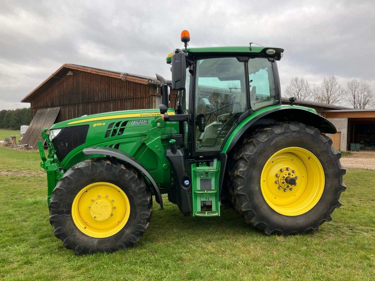 Traktor от тип John Deere 6155R, Gebrauchtmaschine в Aspach (Снимка 1)