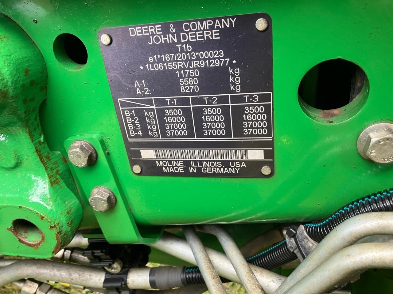 Traktor от тип John Deere 6155R, Gebrauchtmaschine в Aspach (Снимка 17)