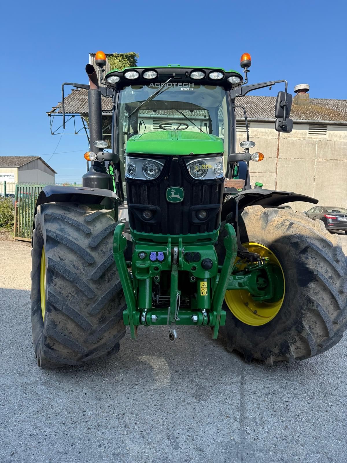 Traktor του τύπου John Deere 6155R, Gebrauchtmaschine σε BOSC LE HARD (Φωτογραφία 3)