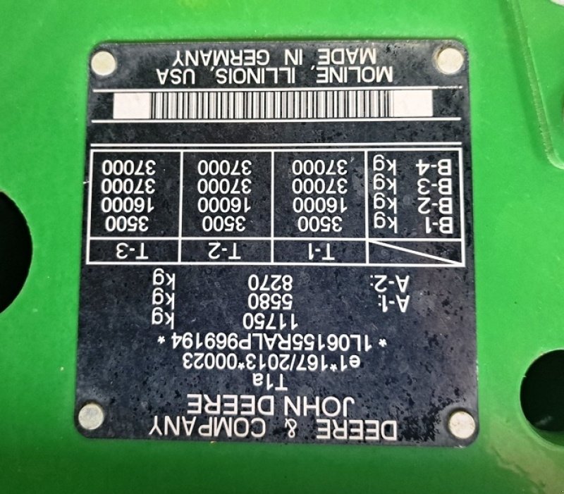 Traktor des Typs John Deere 6155R, Gebrauchtmaschine in SAINT-GERMAIN DU PUY (Bild 10)