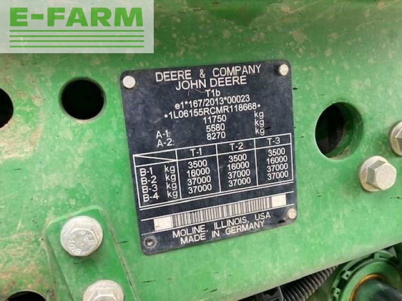 Traktor a típus John Deere 6155r, Gebrauchtmaschine ekkor: THAME (Kép 14)