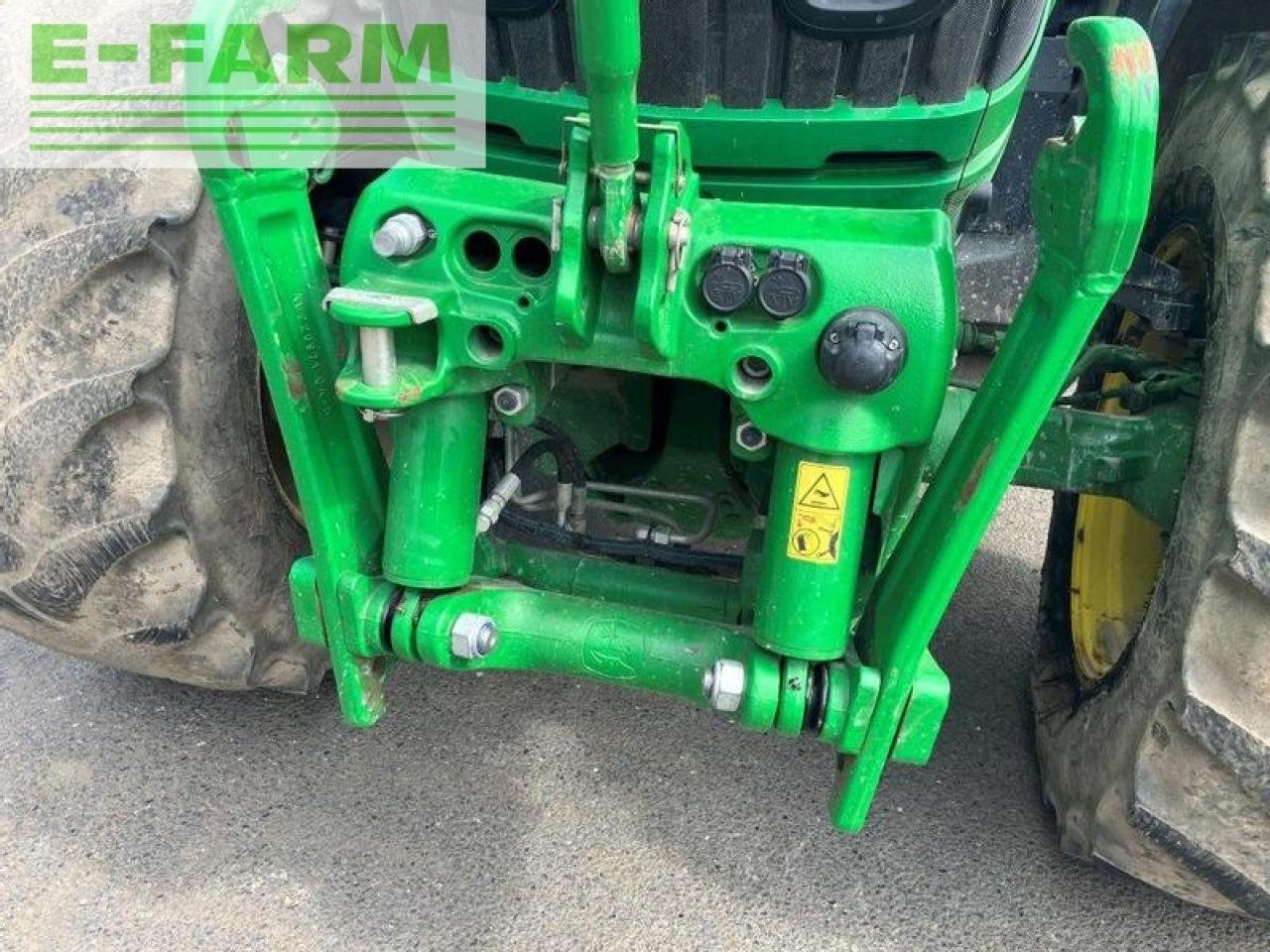 Traktor des Typs John Deere 6155r, Gebrauchtmaschine in THAME (Bild 10)