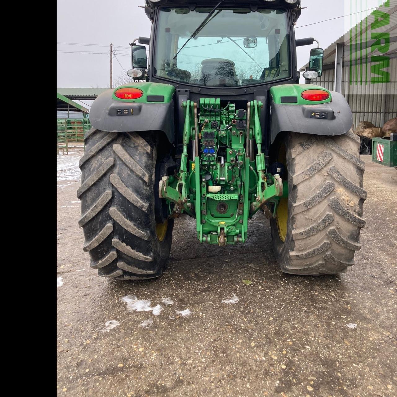 Traktor del tipo John Deere 6155R, Gebrauchtmaschine In Hamburg (Immagine 4)