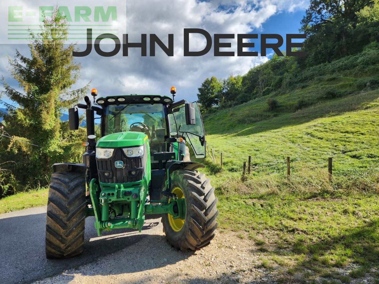 Traktor Türe ait John Deere 6155R, Gebrauchtmaschine içinde Hamburg (resim 2)