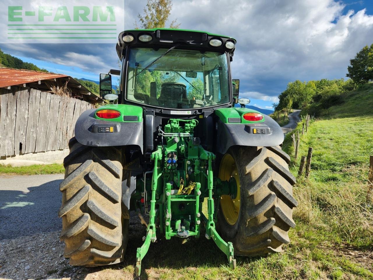 Traktor Türe ait John Deere 6155R, Gebrauchtmaschine içinde Hamburg (resim 4)