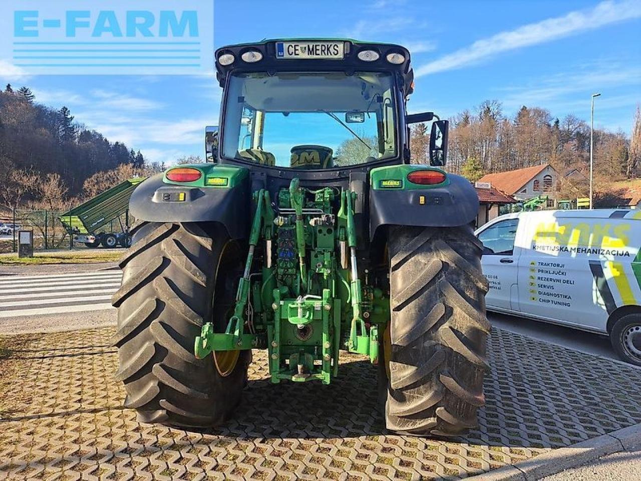 Traktor of the type John Deere 6155r, Gebrauchtmaschine in GROBELNO (Picture 7)