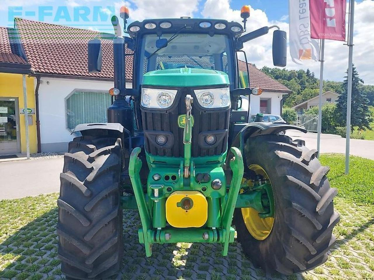 Traktor типа John Deere 6155r, Gebrauchtmaschine в GROBELNO (Фотография 2)