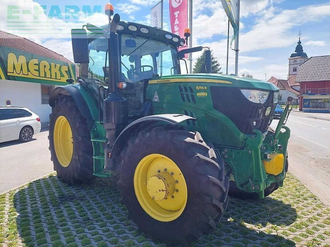 Traktor типа John Deere 6155r, Gebrauchtmaschine в GROBELNO (Фотография 3)