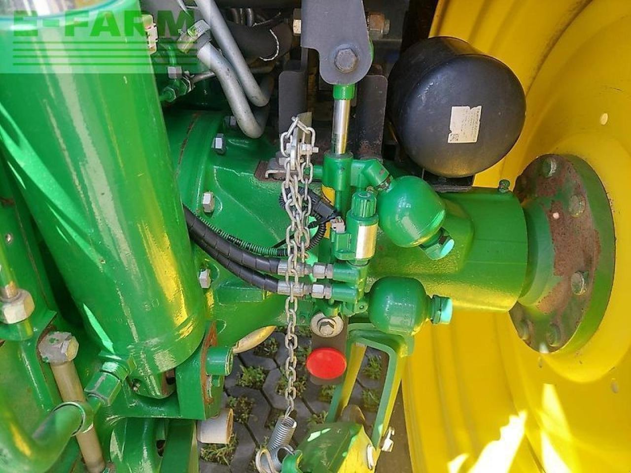 Traktor типа John Deere 6155r, Gebrauchtmaschine в GROBELNO (Фотография 9)