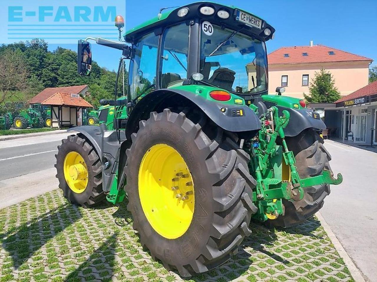 Traktor типа John Deere 6155r, Gebrauchtmaschine в GROBELNO (Фотография 10)