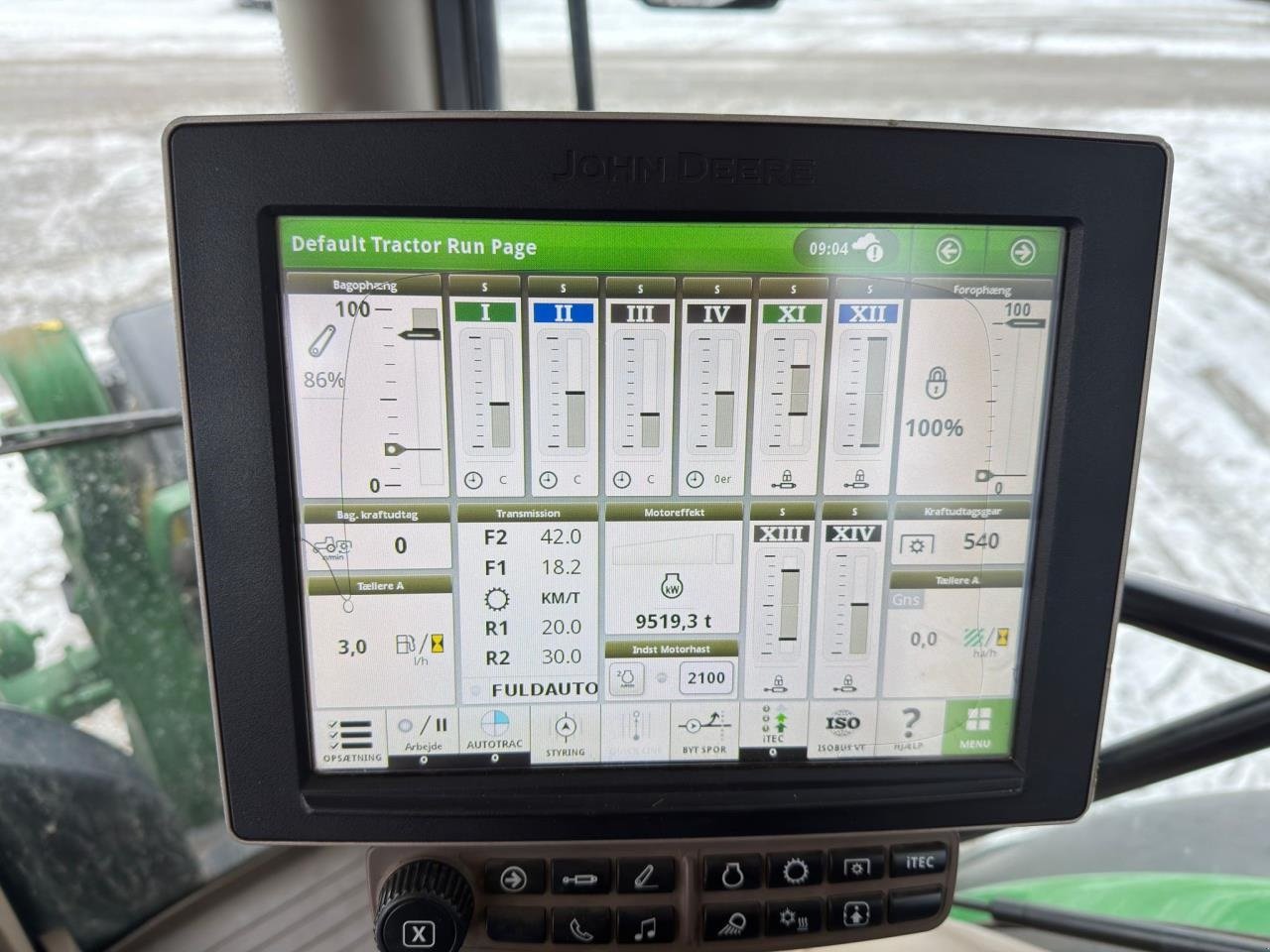 Traktor za tip John Deere 6155R, Gebrauchtmaschine u Næstved (Slika 17)