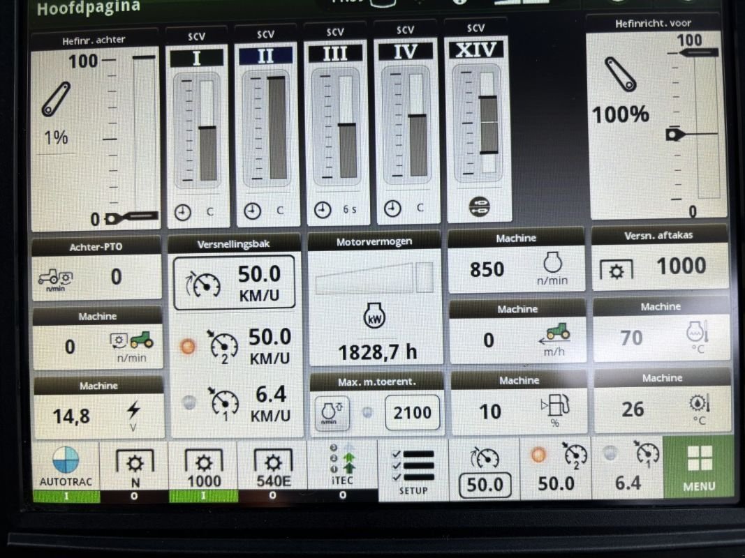 Traktor типа John Deere 6155R, Gebrauchtmaschine в Staphorst (Фотография 11)
