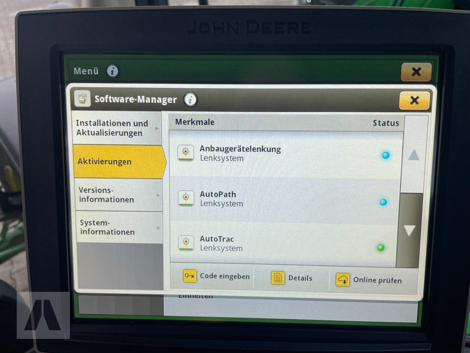 Traktor Türe ait John Deere 6155R, Gebrauchtmaschine içinde Regensburg (resim 25)